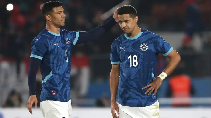 Paraguay y una muestra gráfica del sentir tras caer ante Chile.