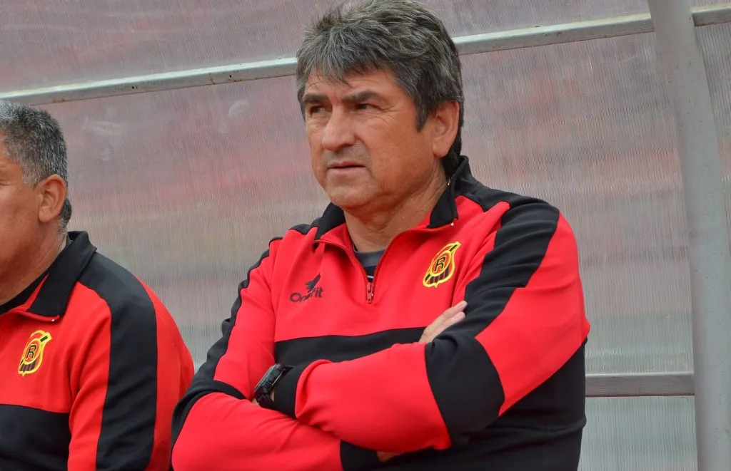 Emiliano Astorga como DT de Rangers de Talca: estuvo ahí en 2019. (José Robles/Photosport).