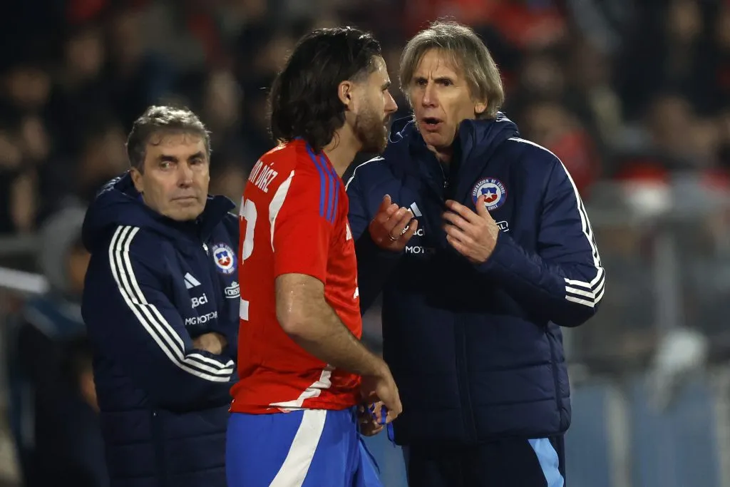 Ricardo Gareca en el amistoso de Chile ante Paraguay: y ahora la Copa América. (Foto: Photosport)