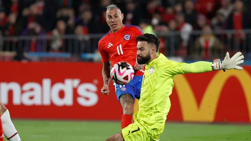 Eduardo Vargas marcó por segunda vez en la Roja de Gareca.