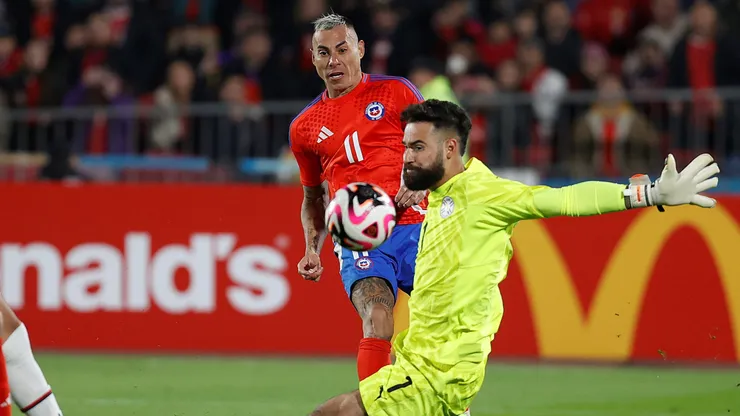 Eduardo Vargas marcó por segunda vez en la Roja de Gareca.