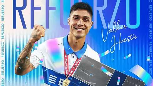 Valber Huerta está de vuelta en Universidad Católica.