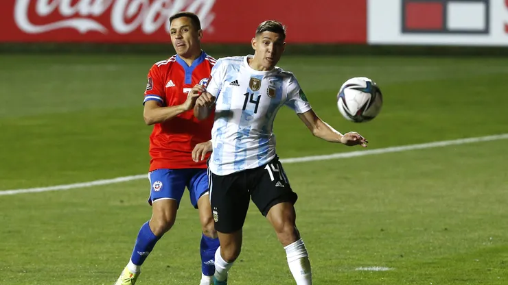 Chile y Argentina animan un partidazo.