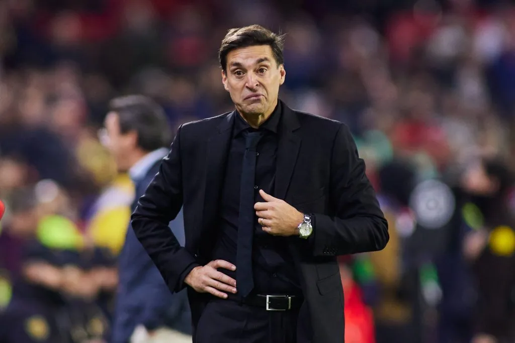 Diego Alonso no duró mucho en su etapa como DT del Sevilla. (Joaquín Corchero).