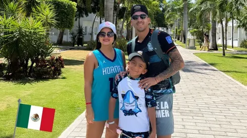 Leandro Fernández disfrutó de una semana en México.