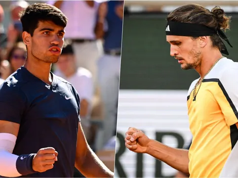 Alcaraz vs Zverev: dónde ver la final de Roland Garros 2024