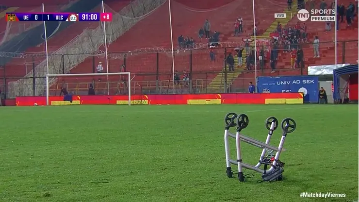 El momento fue captado por TNT Sports.