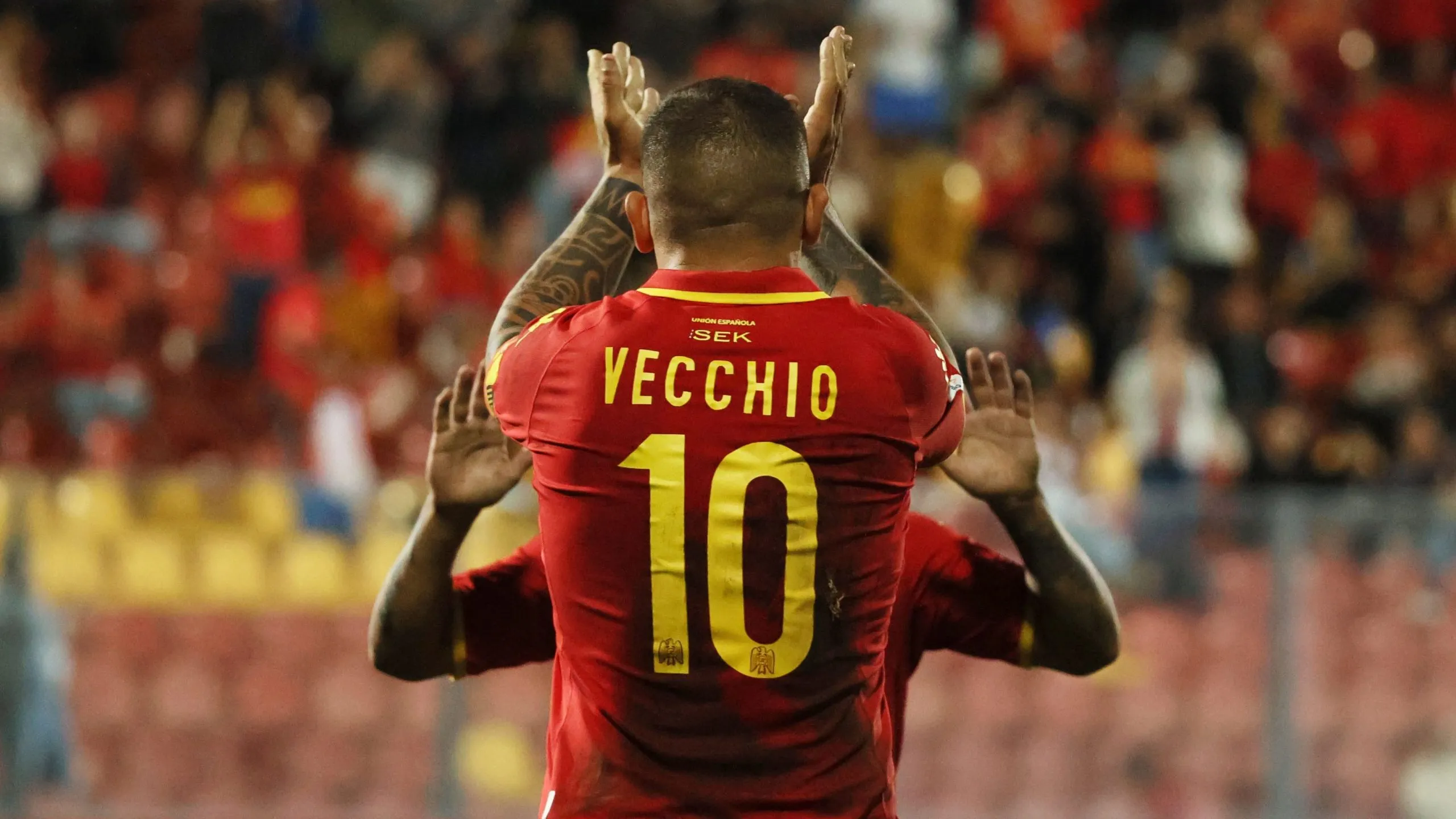 Los hispanos respiran tranquilos con Emiliano Vecchio. Foto: Dragomir Yankovic/Photosport