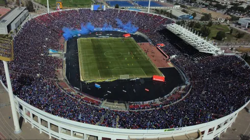 Desde la década del 60 que Universidad de Chile ocupa el Estadio Nacional.