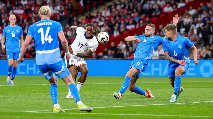 Inglaterra no pudo ganarle a Islandia previo a la Eurocopa 2024.