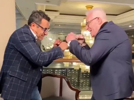 Claudio Palma le confiesa a Carcuro su miedo a los hinchas: "Paranoia"