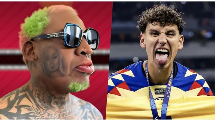 Lichnovsky contó que en México lo comparan con Dennis Rodman
