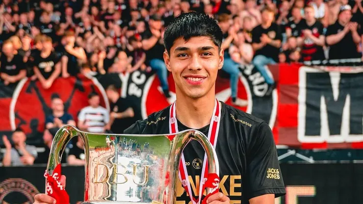 Darío Osorio realizó una gran temporada en su debut en Europa