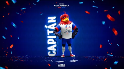 La mascota de la Copa América es el águila Capitán