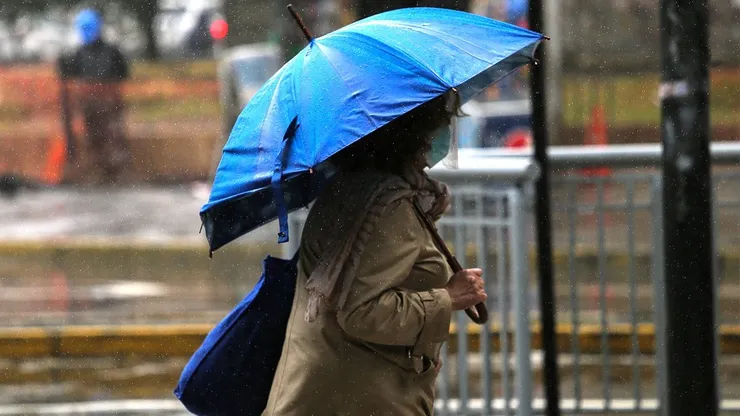 Lluvia en Concepción (imagen referencia, abril 2022)