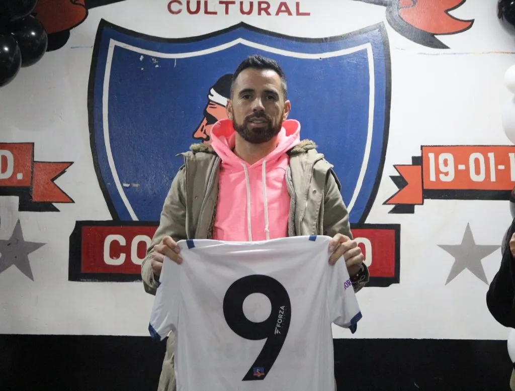 Daúd Gazale llevará la 9 (Foto: Colocolito)