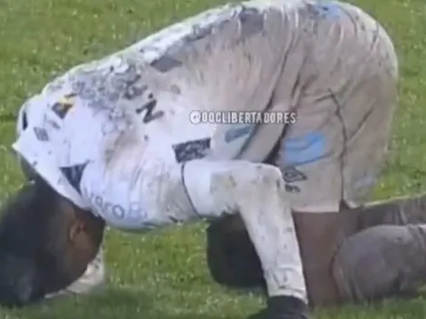 Vómito flúor de jugador de Gremio da la vuelta al mundo