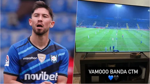 Felipe Loyola miró la eliminación de Huachipato desde la distancia