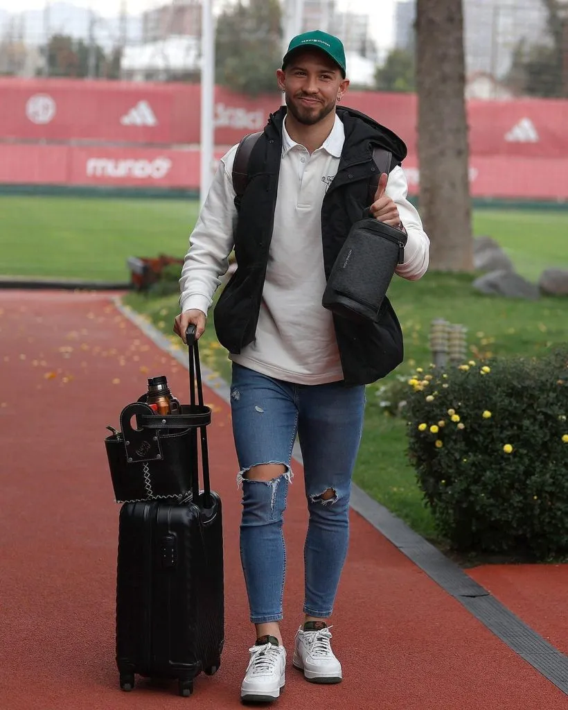 Así llegó Felipe Loyola a Juan Pinto Durán. (Foto: La Roja).
