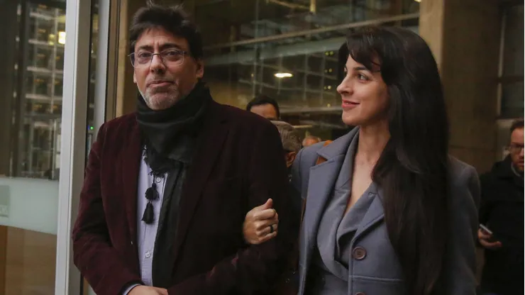 La pareja ha acompañado a Daniel Jadue durante todo su proceso de formalización.