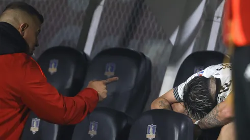 Jorge Almirón y Carlos Palacios tuvieron problemas.