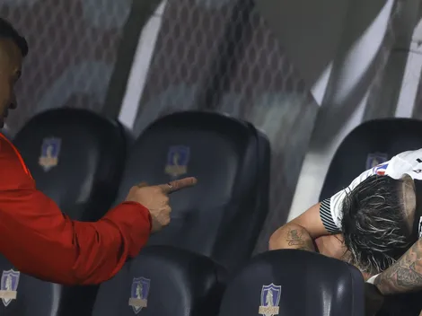 Almirón enfría el duro roce con Palacios: "Tengo que hablar con él"