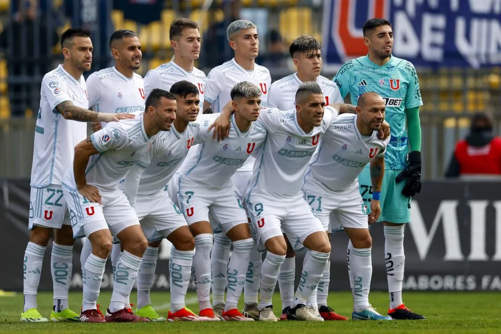 Gabriel Castellón fue titular en los 15 partidos de la U. Foto: Andres Pina/Photosport