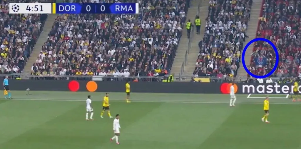 El hilarante momento en la transmisión de la final de la Champions | Captura