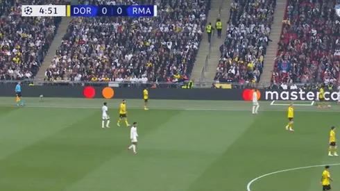 Se vio un escudo de la U en la final de la Champions League.