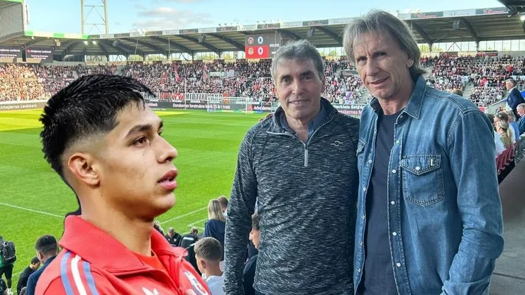 Gareca vio en vivo el partido de Osorio por la Champions League