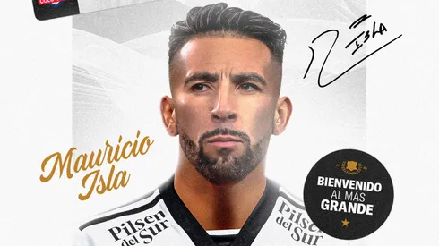 Colo Colo hace oficial el fichaje de Mauricio Isla.