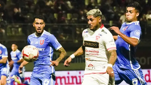 Juan Carlos Gaete podría tener minutos como titular ante la U de Chile.