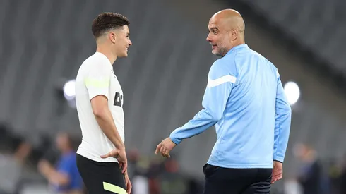 Julián Álvarez se ve envuelto en una polémica con Pep Guardiola