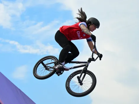 Maca Pérez roza medalla en la final del BMX Freestyle