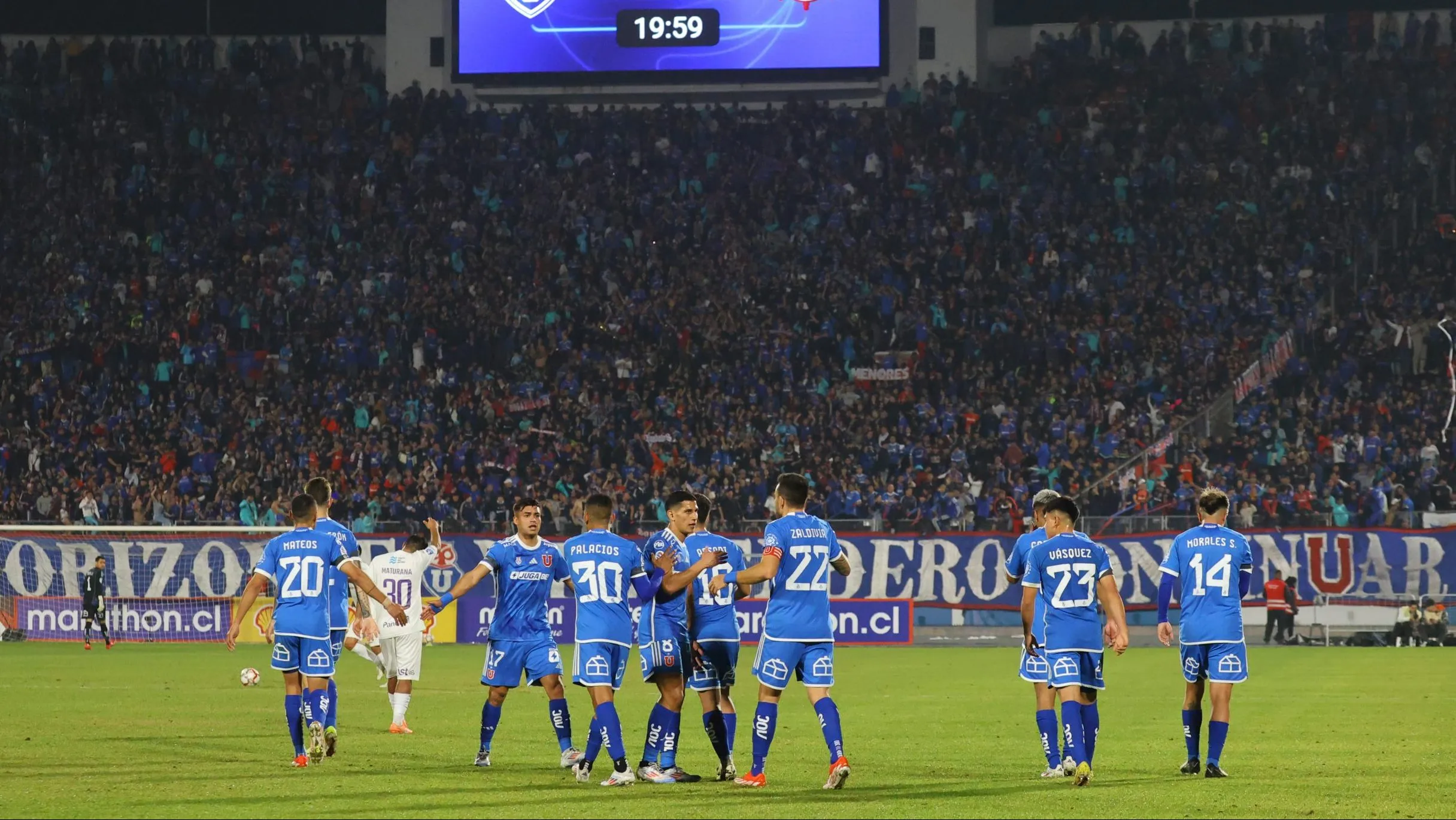 La U tendrá que buscar la clasificación a la Fase Nacional de Copa Chile en el sur. Foto: Photosport.
