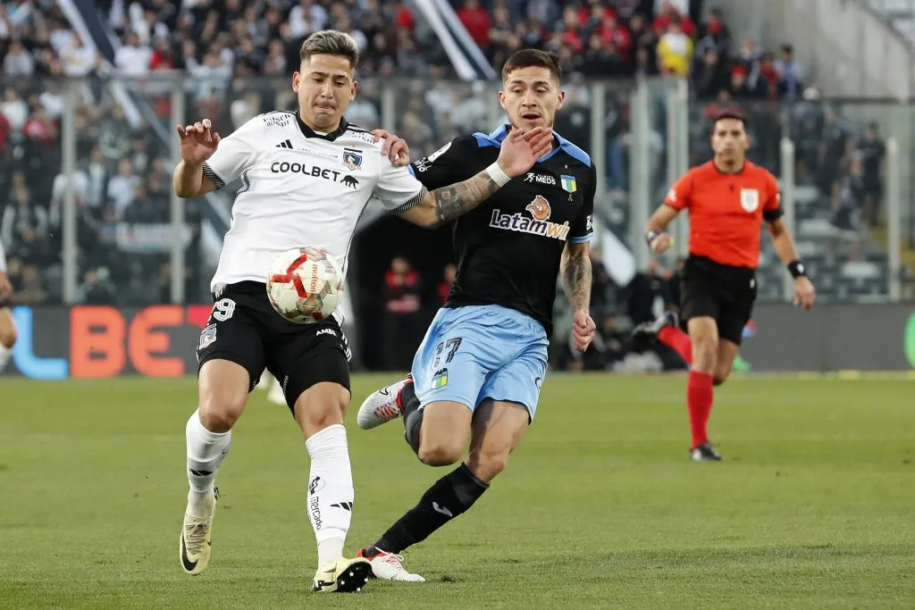 Guillermo Paiva en acción ante O’Higgins. (Felipe Zanca/Photosport).