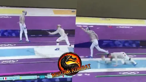 Sebastien Patrice se ha transformado en un espectáculo en el sable olímpico.