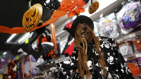 Disfraces y máscaras de Halloween.