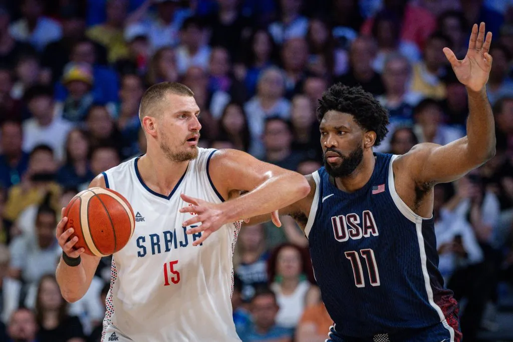 Nikola Jokic fue el mejor de Serbia ante Estados Unidos. Foto: Imago
