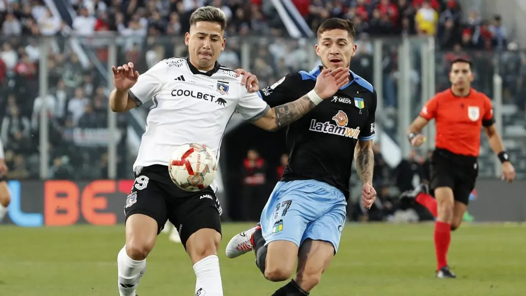 Guillermo Paiva y una noche para el olvido, pero Colo Colo se salvó en la agonía y enciende la tabla. Foto: Photosport.