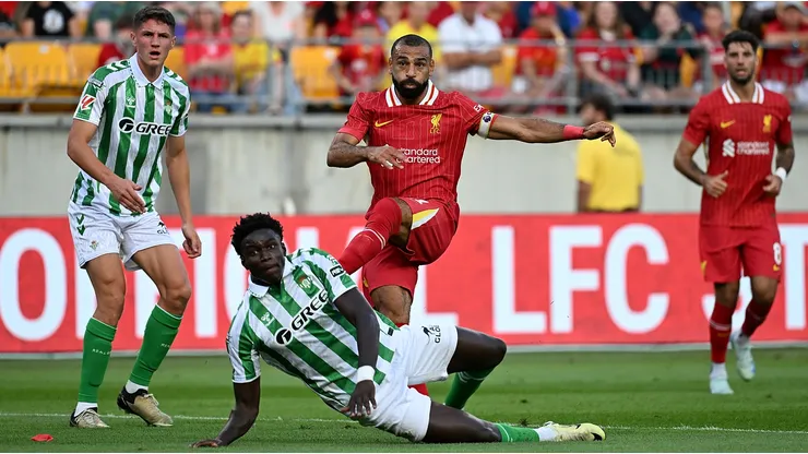 Betis y Liverpool jugaron sus primeros minutos de la pretemporada en Estados Unidos.