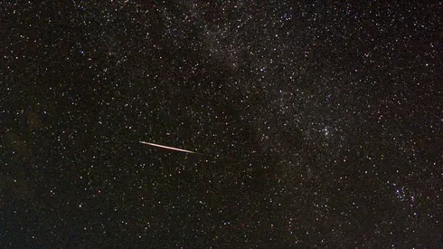 Lluvia de estrellas perseidas.