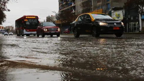 Lluvia en Santiago