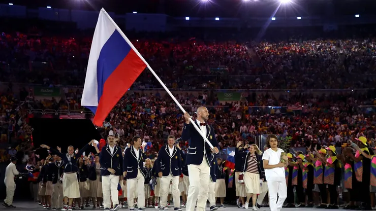Rusia una vez más no puede estar como delegación.