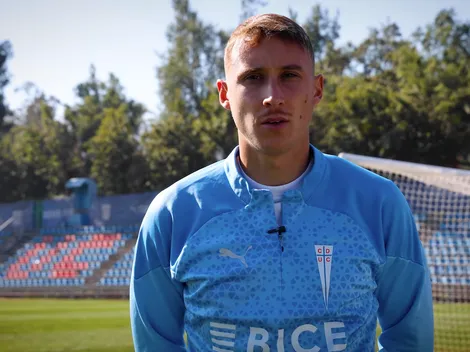 La UC oficializa a Arancibia: "Orgulloso de que un grande se fije en mí"