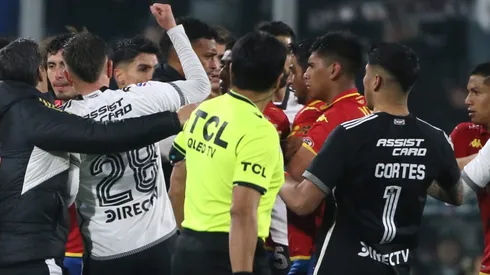 Brayan Cortés recibió tres partidos por su participación en el zafarrancho final.