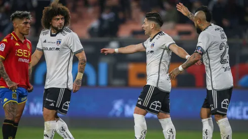 Arturo Vidal fue el capitán de Colo Colo ante Unión Española.