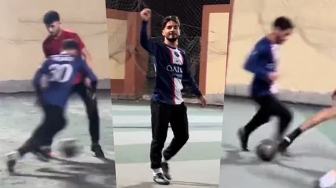 Youssef Messi es un verdadero calco del rosarino.