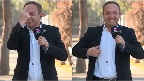 Marcelo Díaz sufre la furia de una paloma tras la práctica de la U.