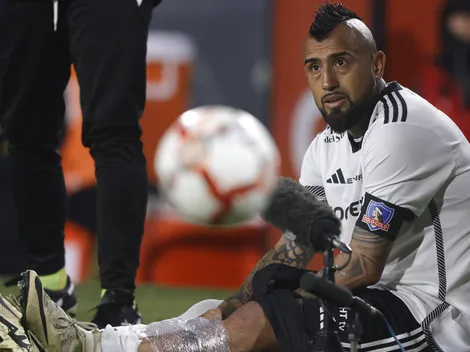 Lo sufre Colo Colo: Revelan la magnitud de la lesión de Arturo Vidal